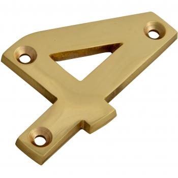 75mm Forge Numeral 4 – Brass Edition