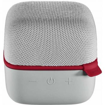 Hama Bluetooth Lautsprecher Cube mit 6h Akkulaufzeit, Grau