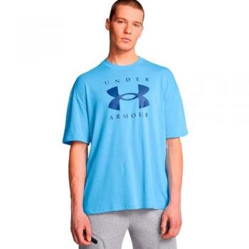 Under Armour Heavyweight Short Sleeve T-shirt Horizon Blue M