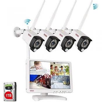 Sentinel360 15.6 8CH 5MP Wireless Surveillance Pack