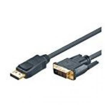 M-Cab 7003472 Black DP to DVI Video Adapter Cable (3m)