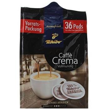 Tchibo Caffè Crema Vollmundig, Kaffeepad für alle gängigen Pad Maschinen, 36 Pads