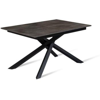 Mesa Iperbriko de Concreto Gris, Extensible y Elegante