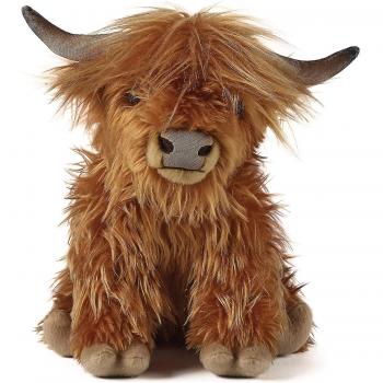 Peluche de Granja Marrón Rústico