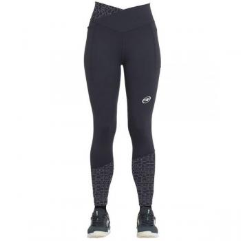Leggings Padel Bullpadel Donna Pobra Nero Carbone