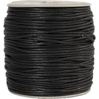 Cuerda de algodón negra