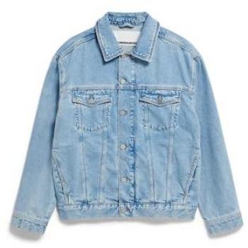 ARMEDANGELS Traaka Oversized Denim Jacke – Herren XL, Hellblau