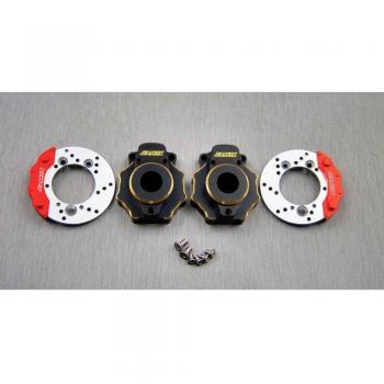 Cover Knuckle in Lega Samix per Traxxas TRX-4 con Rotore Freno Incluso
