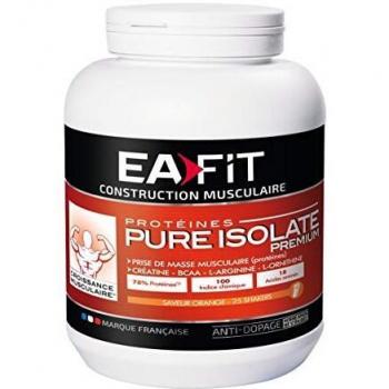 Ea-Fit Pure Isolate Protéine Whey Orange 750 g