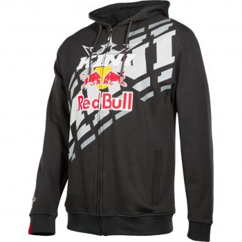 Sweat Zippé Kini Red Bull ST 1.0 Noir et Gris S