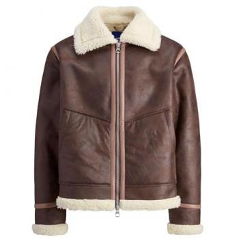 Jack & Jones Giacca Liverpool Aviator Bianco Torte S