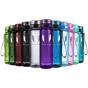 Super Sparrow Bright Orchid Water Bottle