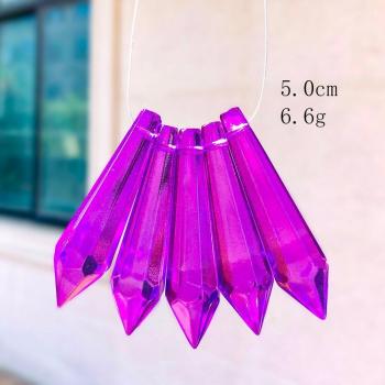 5PCS Crystal Bead Hanging Pendant