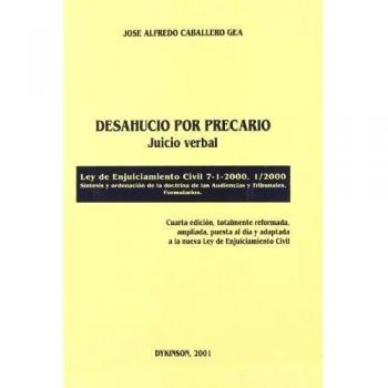 DESAHUCIO POR PRECARIO. Juicio verbal