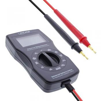 InLine Digital-Batterietester