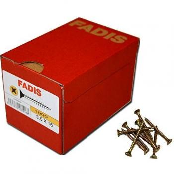 Fadis Tornillo Bicromatado 4.5x30mm 1000 Piezas