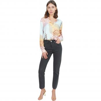 Halbhohe Damenjeans von F.A.M. Paris