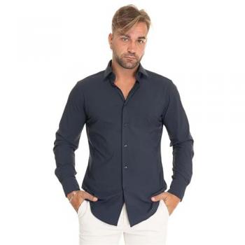 BOSS Casual Shirt, Male, Blue, 3XL, 76%Pa 24%Ea