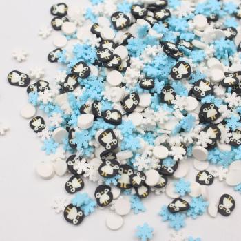Penguin Winter Glitter Clay – 100g Lot
