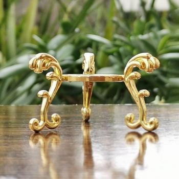 Decorative Sphere Stand with Glass Base