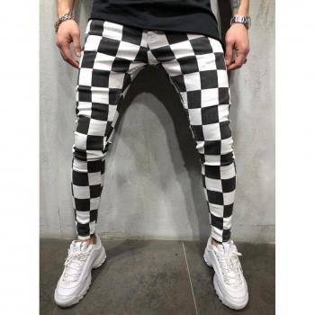 Pantalon de fitness rayé pour homme