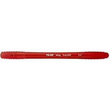 Lote de 16 rotuladores Milan Sway 0.4 mm rojo