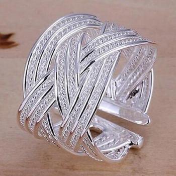 Anello in stile rete intrecciata US 8