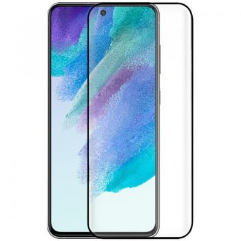Protetor de Ecrã Full 3D em Vidro Temperado COOL – Samsung G990B Galaxy S21 FE (Preto)