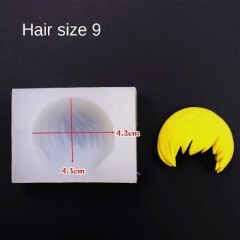 Ultra Light Silicone Mold for Doll Hair