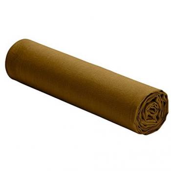Drap Housse 100% Lin Lavé Terre Cuite 140 x 190 cm