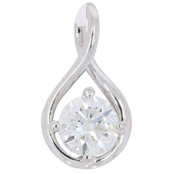 XEN “Vision” Schmuckanhänger mit 1 ct Lab‑Grown Diamond (585 Weißgold)