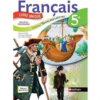Français 5e Terre des Lettres : Livre unique