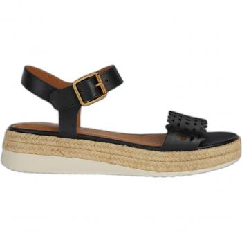 Sandales Geox Eolie noires femme