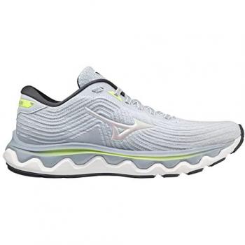 Mizuno Wave Horizon 6 Scarpe da Corsa Donna Heather White Neolime