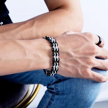 Men's Biker Chain Bracelet