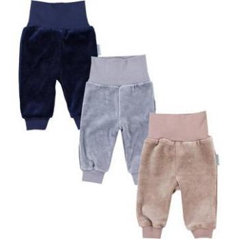 TupTam Baby Nicki-Jogging für Jungen – Dreierpack beige/grau