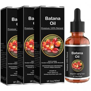 AvanzarPelo 3Pack: Aceite 100% Natural Bataná para Crecimiento y Prevención de Caída