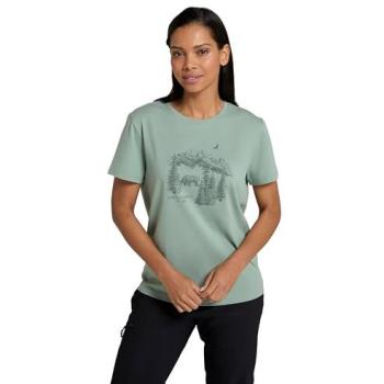 Mountain Warehouse Forest Bear Women’s Breathable T-Shirt (Khaki) – Size 18