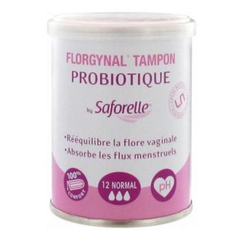 SAFORELLE Florgynal Compact Normal 12 Tampons Probiotiques