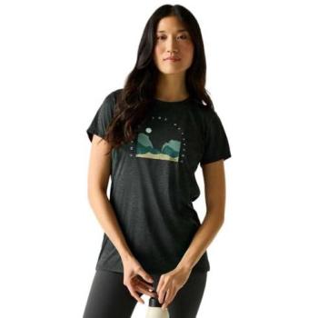 Regatta Fingal Female Short Sleeve Graphic Top – Grey 18