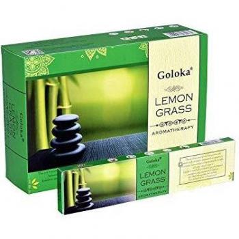 3 x Incenso Aromático Capim-limão Goloka 15 g