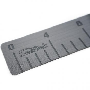 Seadek Fish Measuring Tool in Storm Gray with Laser SD Logo, 4 x 36 and 3mm Thick