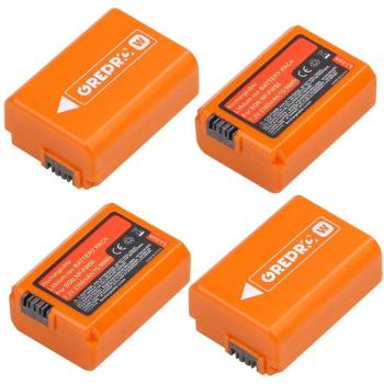 Orange NP-FW50 Battery (2160mAh) for Sony Alpha a5000