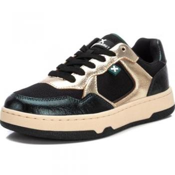 Zapatilla deportiva Xti 143489 verde con cordones