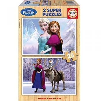 Puzzle Educazione Disney in Colori Vari