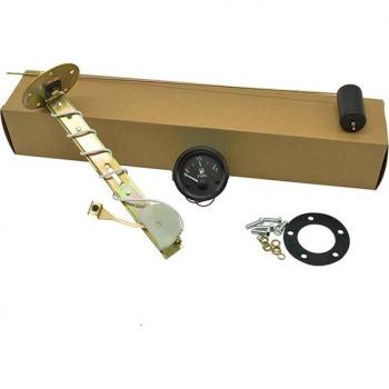 Dragon – jauge de carburant 52mm 2 pouces avec horloge et LED blanche