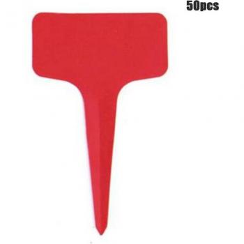 50pcs T-Type Plant Markers for Nursery