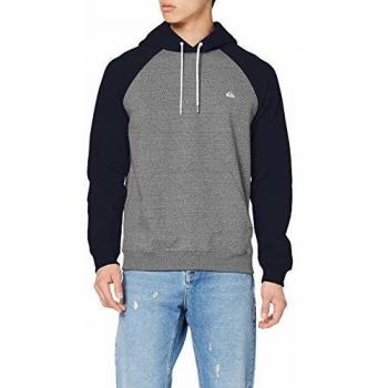 Quiksilver Everyday C Sudadera con Capucha, Talla XS, Hombre, Gris