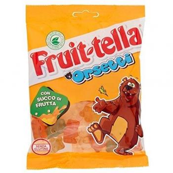 Caramelle Gommose Fruit-tella Orsetti 175g