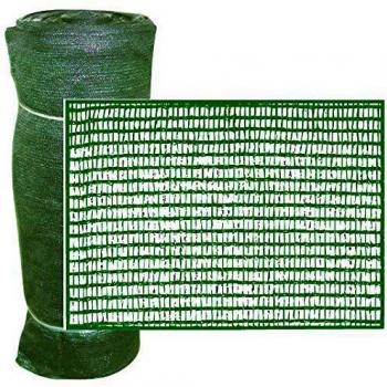 Rete BLINKY per Frangisole 10m Lunghezza, 150cm Altezza, Colore Verde Scuro, HD e 80% Occultamento